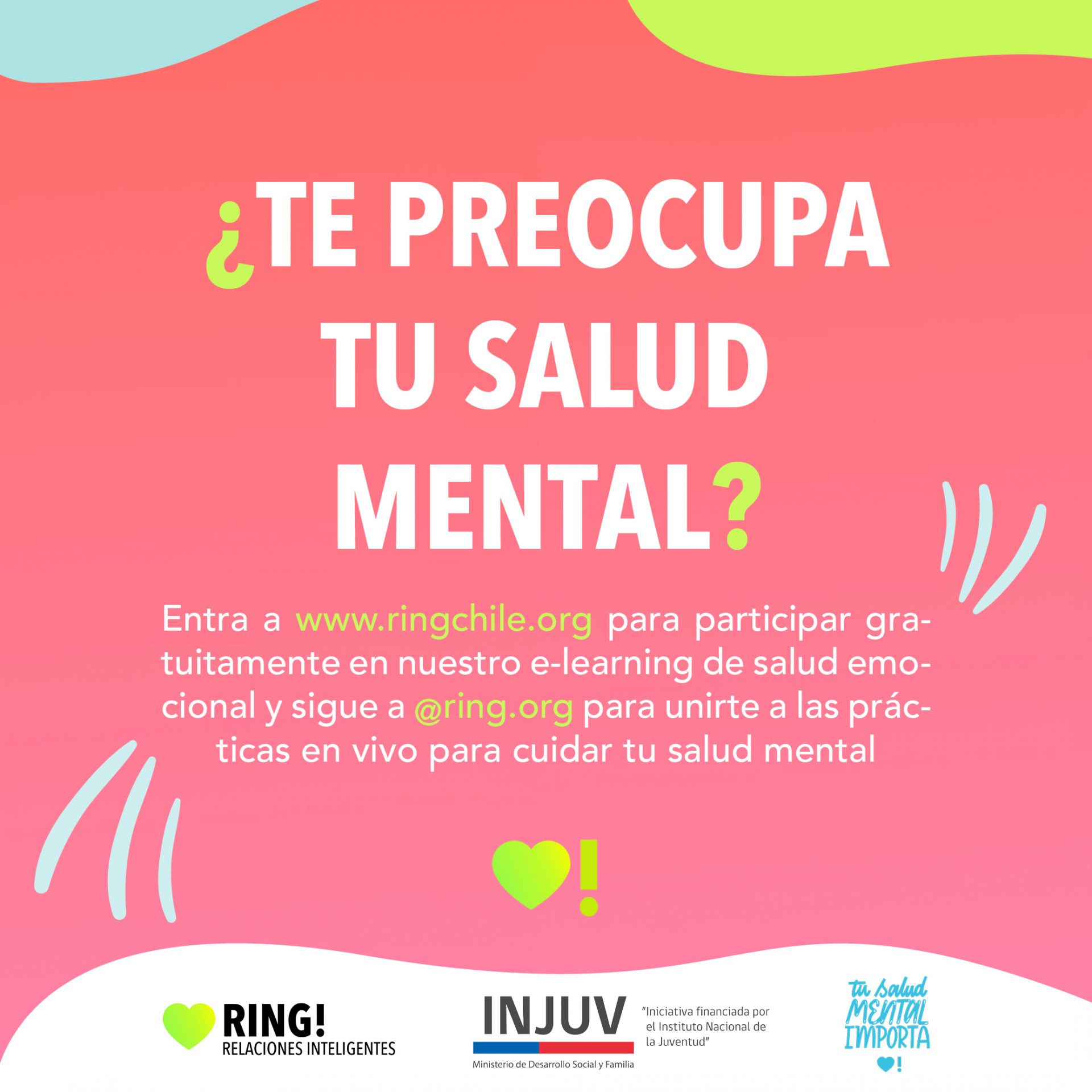 Campaña “Tu salud mental importa”