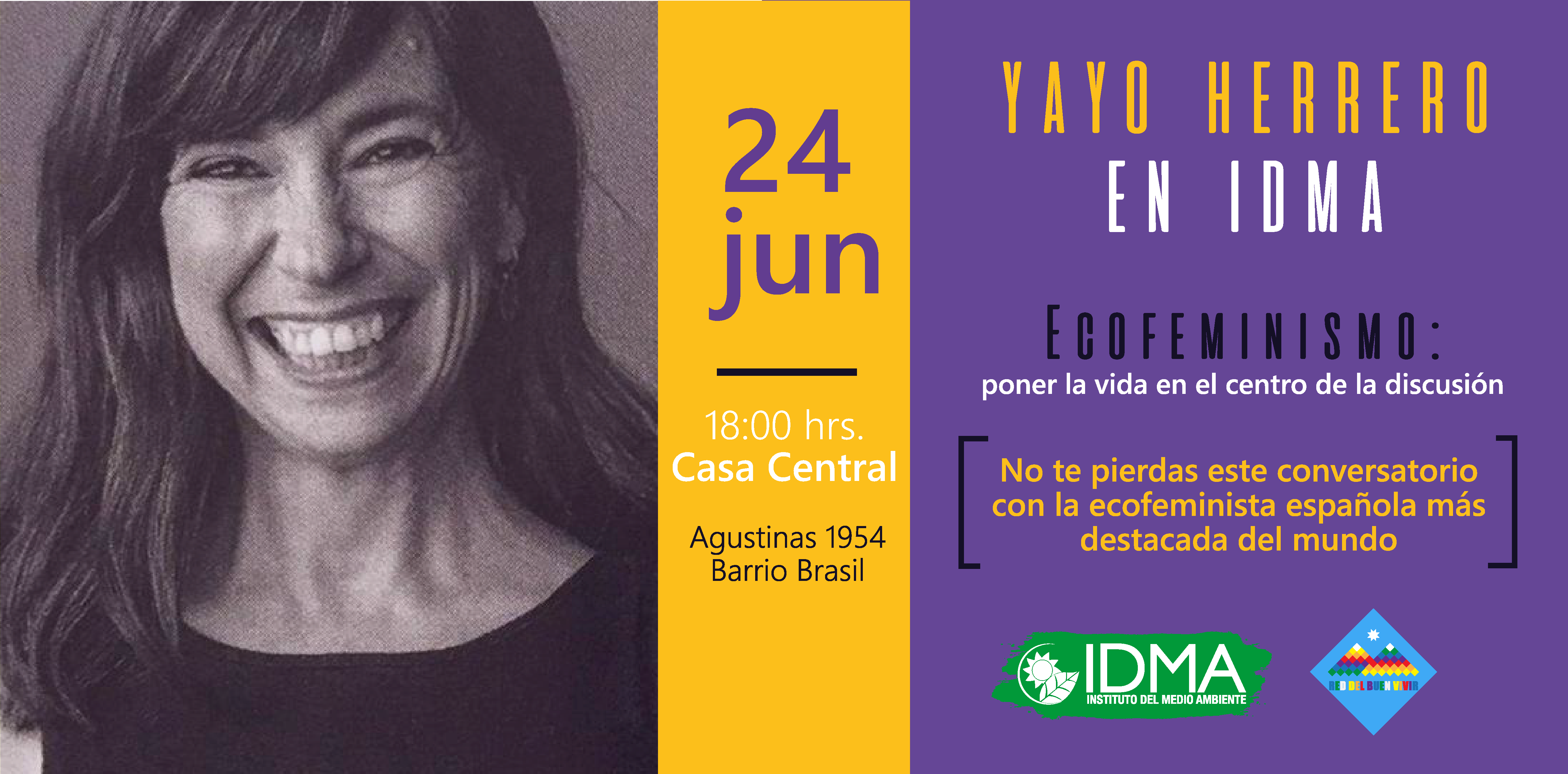 ¡Yayo Herrero en IDMA! Ecofeminismo: poner la vida en el centro de la discusión